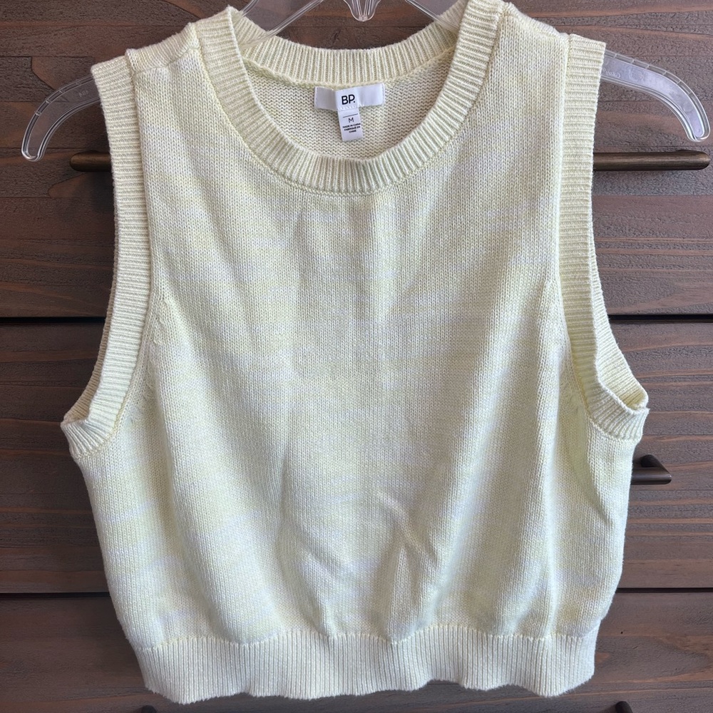 BP Yellow Sweater Vest